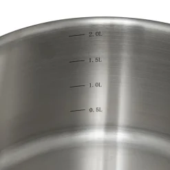 Batterie de cuisine en inox, 4 pièces + 6 protections