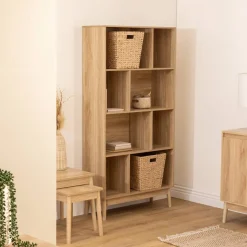 Bibliothèque, Beige