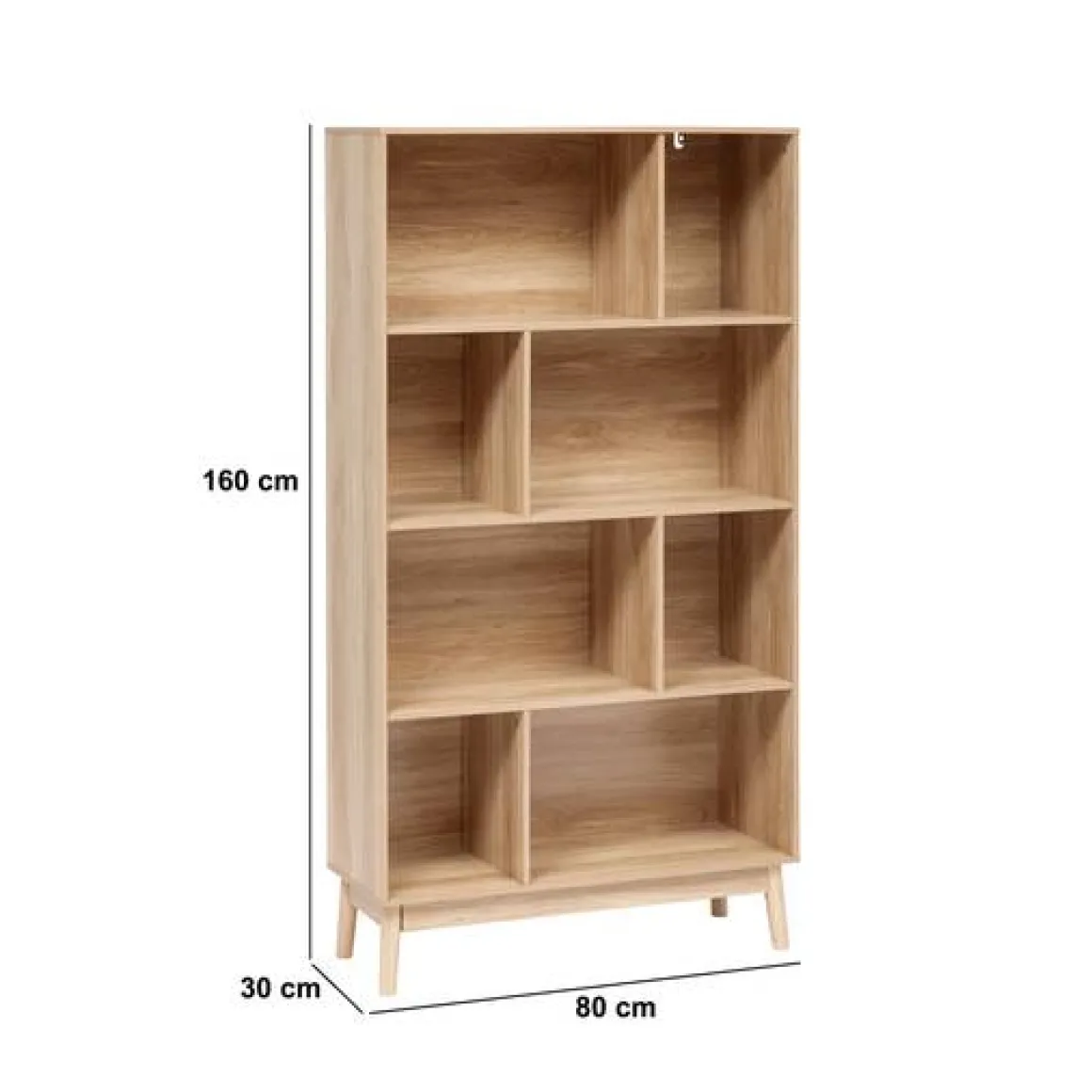 Bibliothèque, Beige