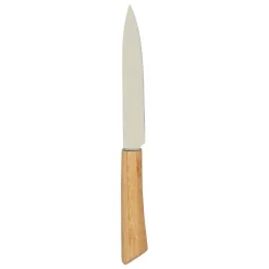 Bloc 4 couteaux et ciseaux, Manche bambou