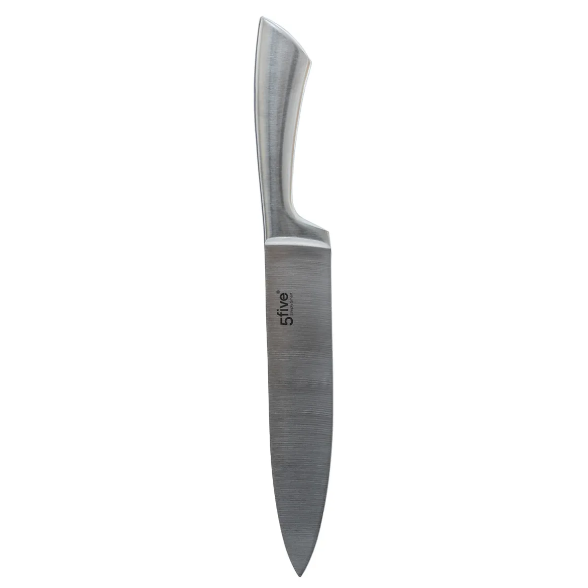 Bloc 5 couteaux, manche acier