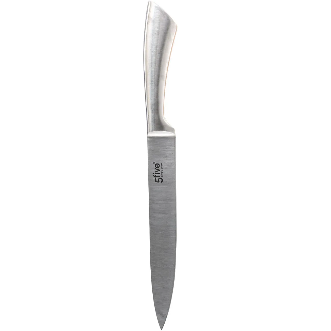 Bloc 5 couteaux, manche acier