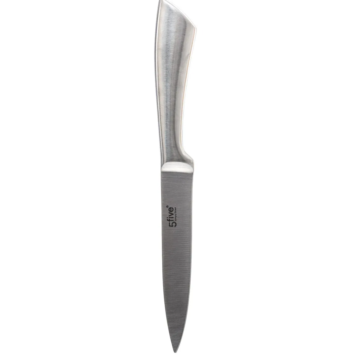 Bloc 5 couteaux, manche acier