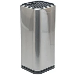 Bloc 5 couteaux, manche acier