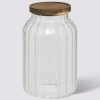 Bocal en verre 3L, Acacia