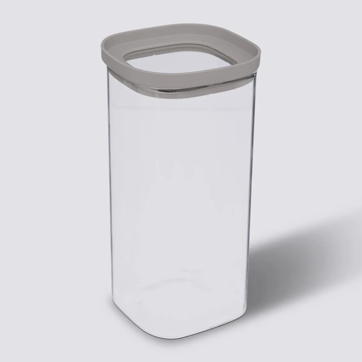 Bocal verre avec couvercle hermétique 1,6L
