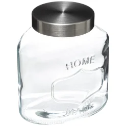 Bocal verre couvercle inox 2,5L