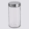 Bocal verre couvercle inox 1,7L