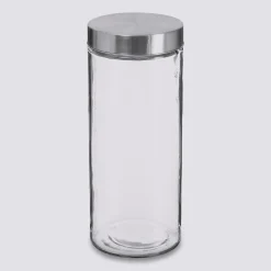 Bocal verre couvercle inox 2L