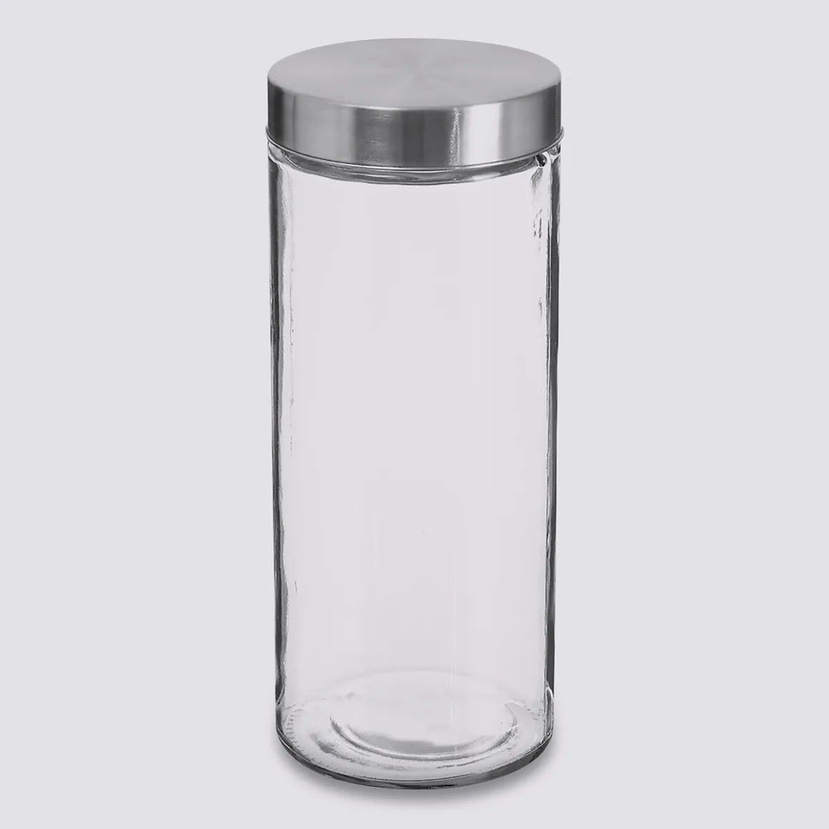 Bocal verre couvercle inox 2L