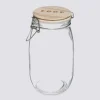 Bocal verre couvercle pin, 1,5L