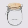 Bocal verre couvercle pin, 0,75L