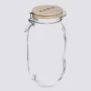 Bocal verre couvercle pin, 2L