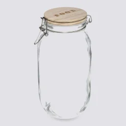 Bocal verre couvercle pin, 2L