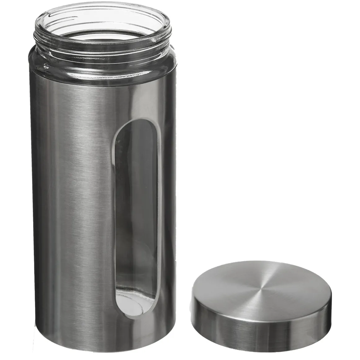 Bocal verre et inox 1,25L