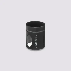 Bocal verre et métal 0,6L, Noir