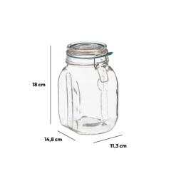 Bocal verre 1,5L