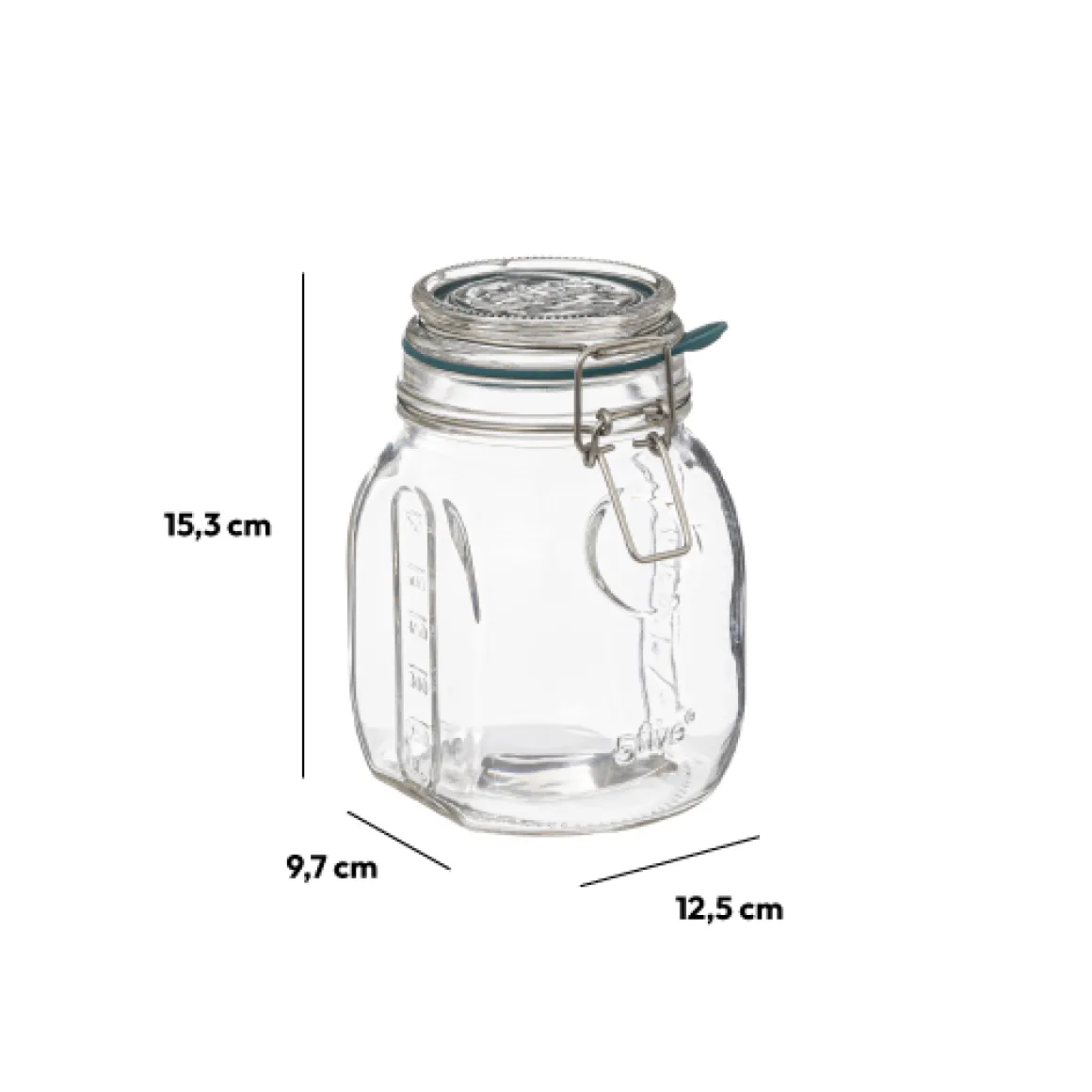 Bocal verre 0,75L