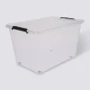 Boite de rangement plastique 60L, Transparent