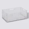 Boite de rangement pliable et empilable, 7,5L
