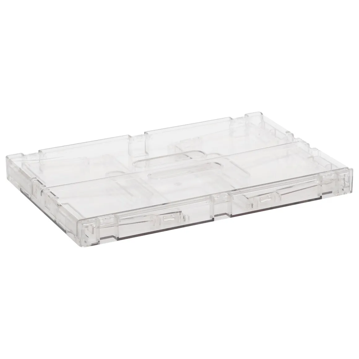 Boite de rangement pliable et empilable, 7,5L