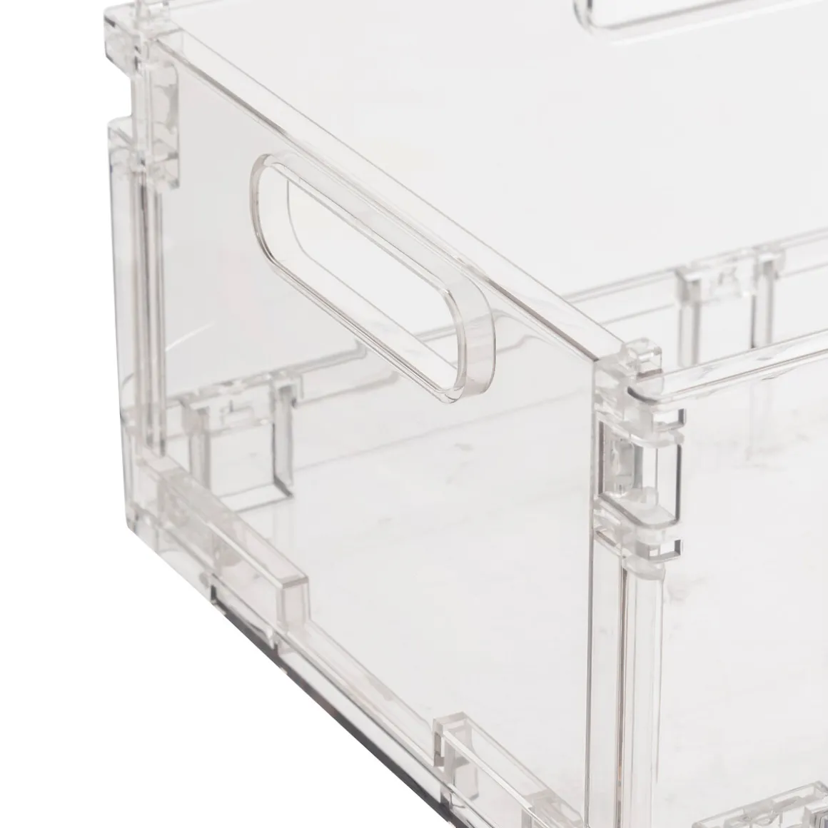 Boite de rangement pliable et empilable, 7,5L