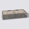 Boite de rangement pliable en plastique, 55L