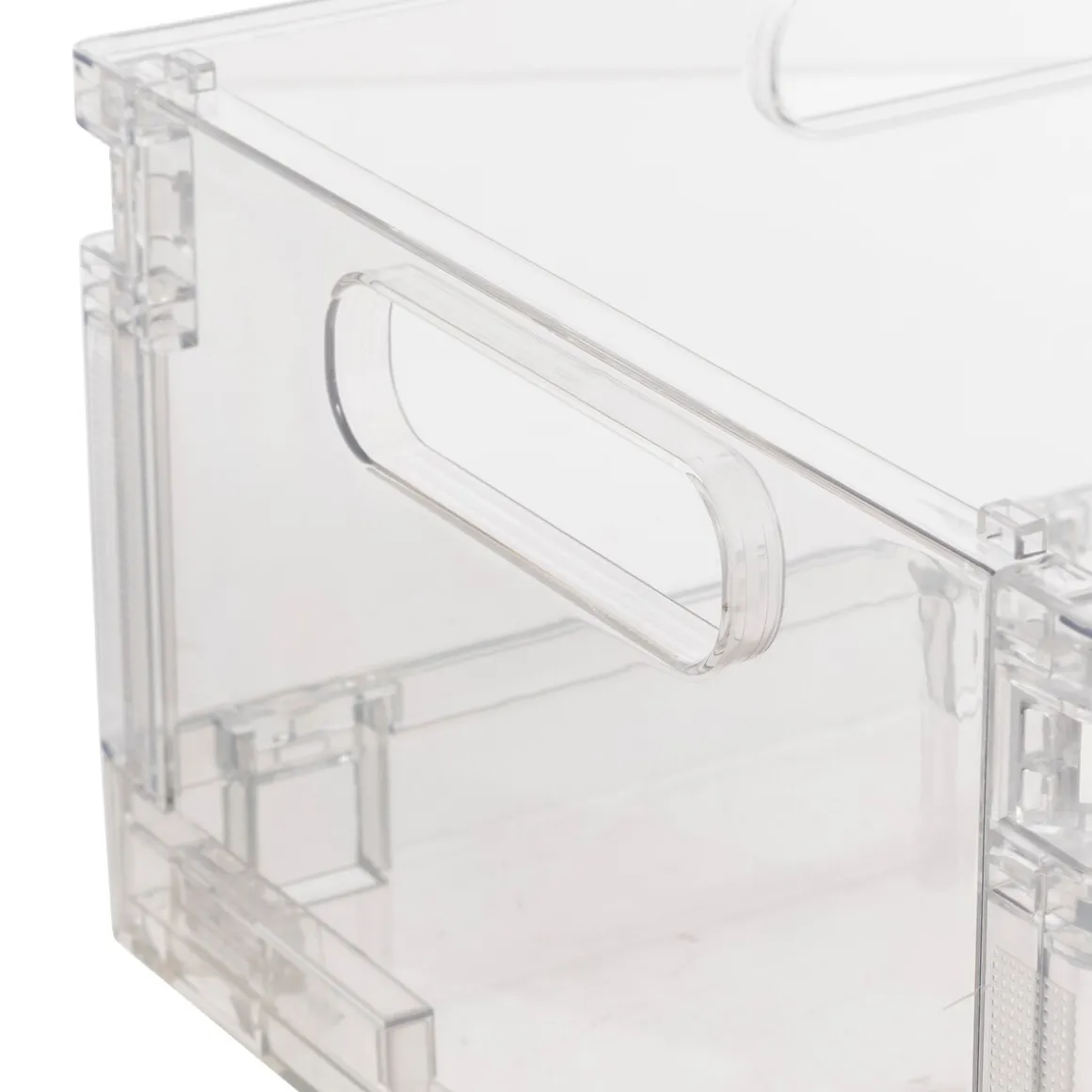 Boite de rangement pliable et empilable, 22L