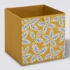 Boite de rangement 31x31 cm, Jaune