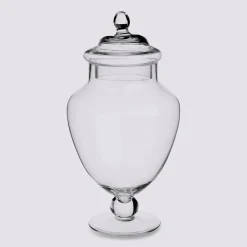Bonbonnière verre sur pied 2,1L