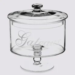 Bonbonnière verre sur pied 1,8L