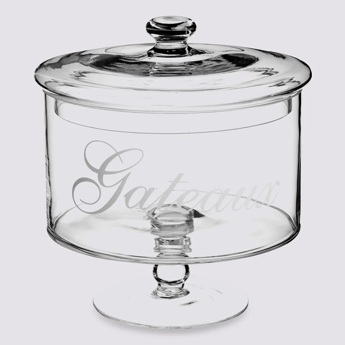Bonbonnière verre sur pied 1,8L