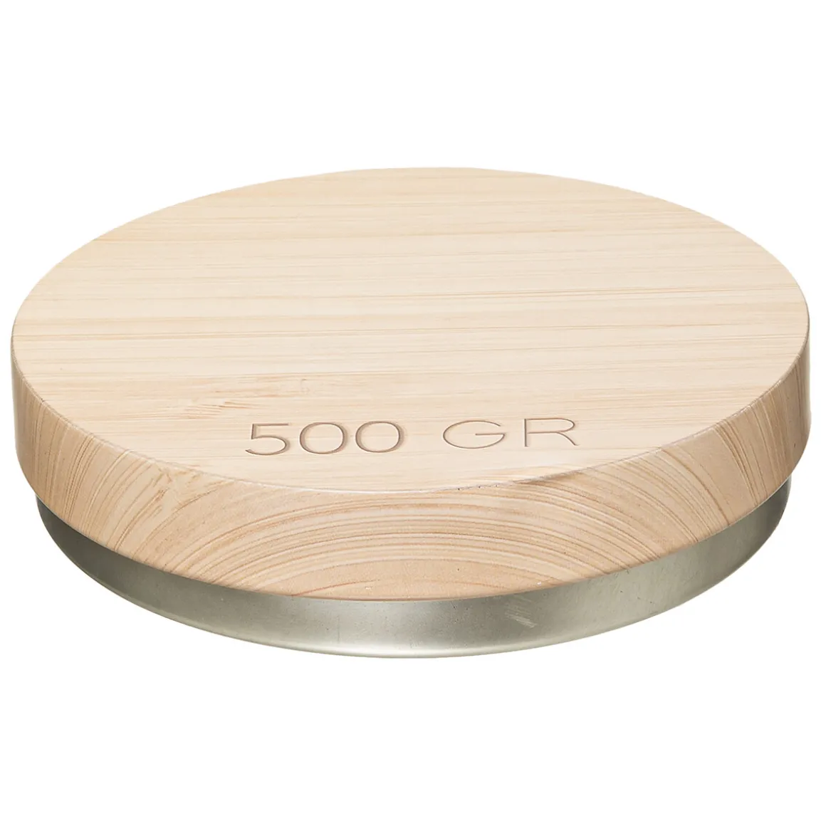 Boîte à café métal 500g, Blanc