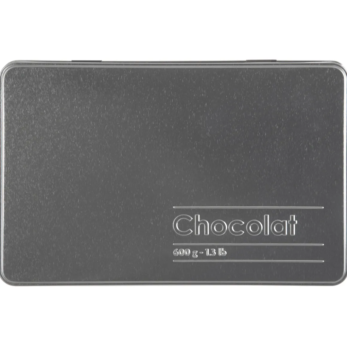 Boîte à chocolat métal, Noir