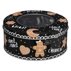 Boîte à cookies avec emporte-pièces