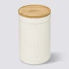 Boîte à farine, Céramique blanc