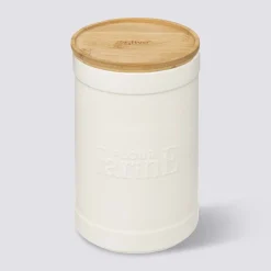 Boîte à farine, Céramique blanc