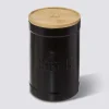 Boîte à farine, Céramique noir