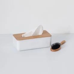 Boîte à mouchoirs, Blanc