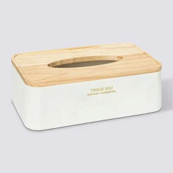 Boîte à mouchoirs, Blanc