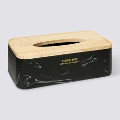 Boîte à mouchoirs, Noir