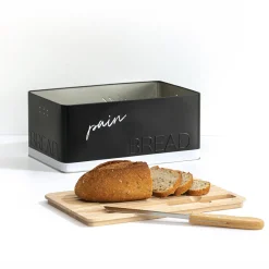 Boîte à pain avec couteau