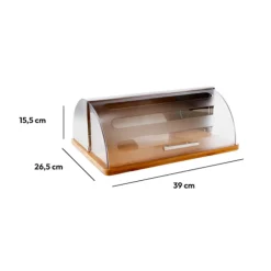 Boîte à pain bambou 37cm