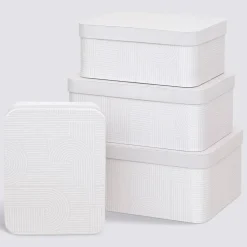 Boîte, 4 produits, Beige