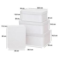 Boîte, 4 produits, Beige