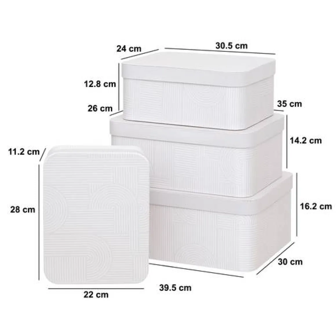 Boîte, 4 produits, Beige
