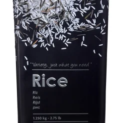 Boîte à riz en métal, Noir
