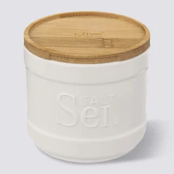 Boîte à sel, Céramique blanc