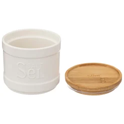 Boîte à sel, Céramique blanc