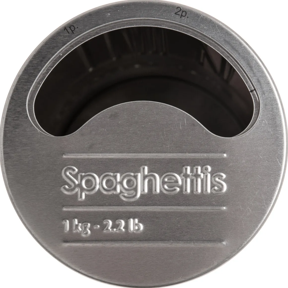 Boîte à spaghettis métal, Noir